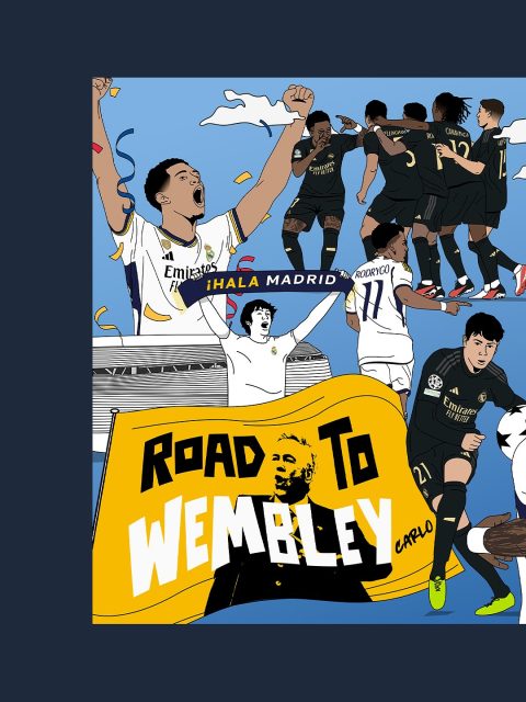 Created a carousel graphic for @realmadrid during their 2024 Champions League campaign. This piece showed the journey they had to reach the final, where they eventually ran out 2-0 winners over Borrusia Dortmund.

#realmadrid #poster #posterdesign #matchdayposter #matchdaygraphic #design #graphic #graphicdesign #football #soccer #photoshop #procreate #championsleague