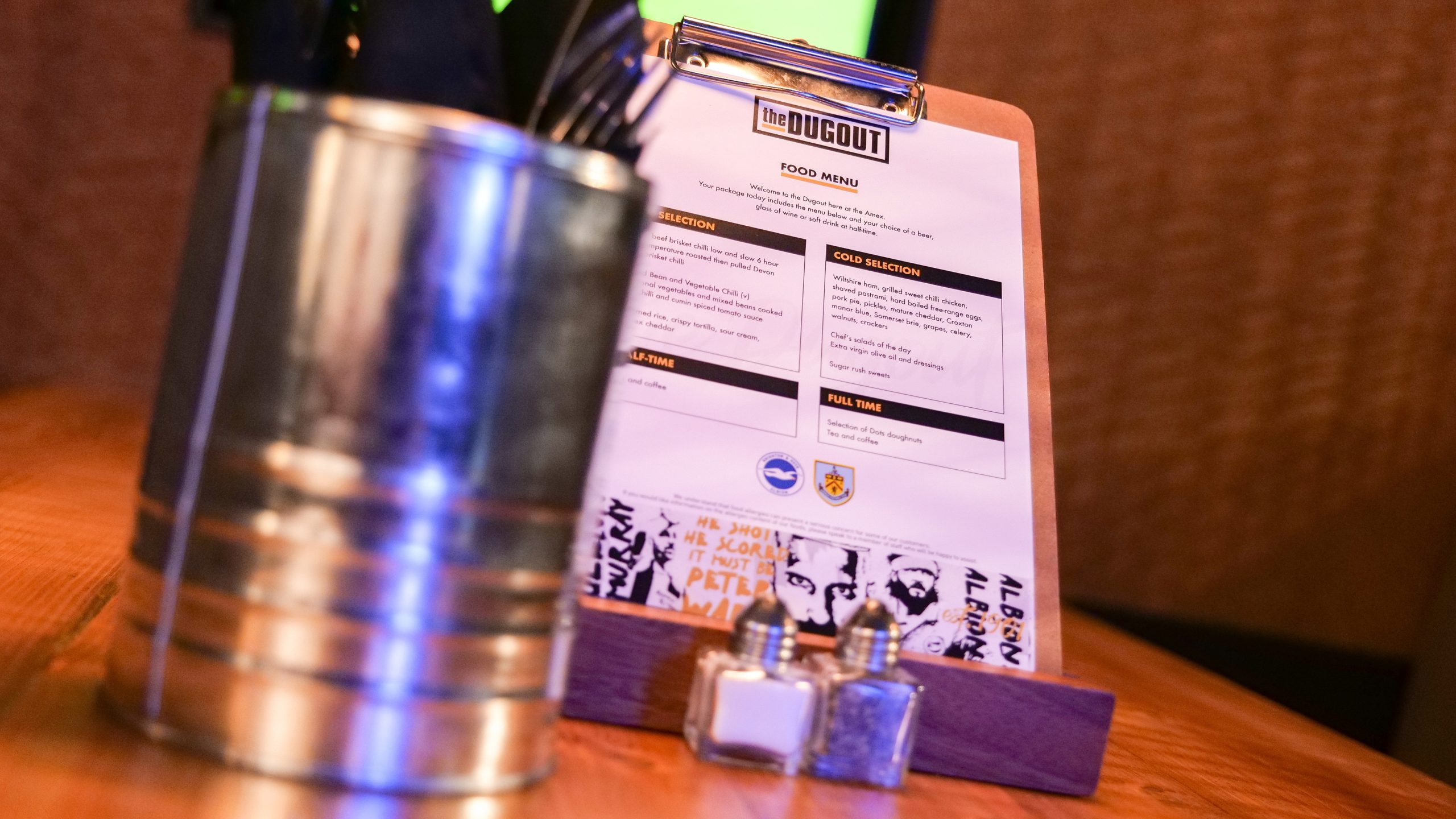 the Dugout Sports Bar at the Amex stadium