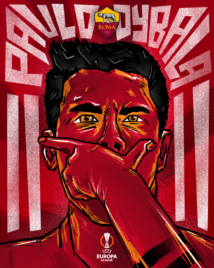 Digital Illustration of Paulo Dybala.